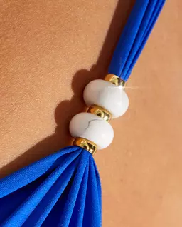 Niebieskie bikini Waterfalls • Howlite NATURAL STONES - Image #4